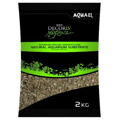 AquaEL Quartz Gravel 1.6-4 mm - 2 KG