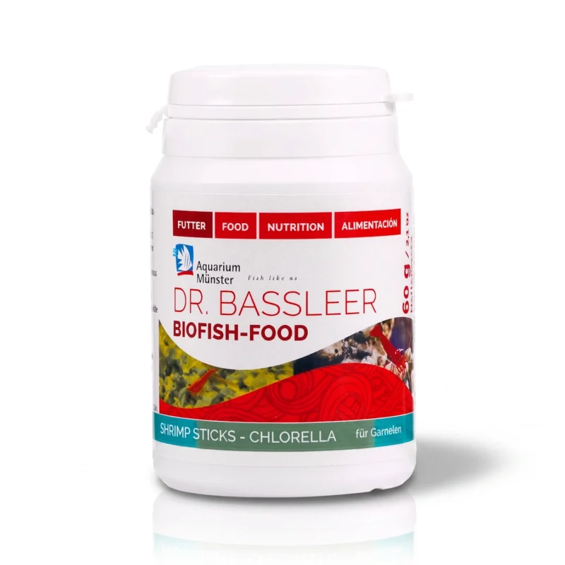 Dr. Bassleer Biofish Food Shrimp Sticks Chlorella 60g Dr. Bassleer Biofish Shrimp Sticks Chlorella